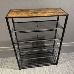 Tribesigns Home Shelf Industrial Style Storage Rack