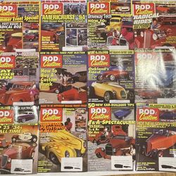 1994 Vintage Rod & Custom Magazine, Lot Of 12