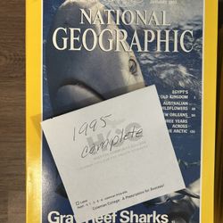 National Geographic Magazines