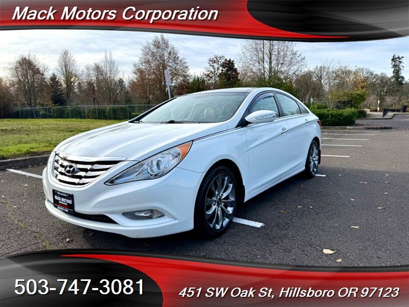 2012 Hyundai SONATA Limited 2.0T 1-Owner Low Miles Leather Pano Roof
