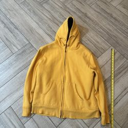 Men’s Warm Yellow GAP XL Hoodie Sweater Sweatshirt