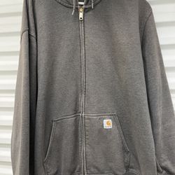 Men’s XXL Carhartt Zip Up Hoodie 