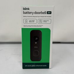 Blink Battery Doorbell 2K+ (newest model) Wireless video doorbell
