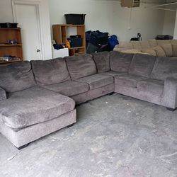 Pick up only large dark gray sectional