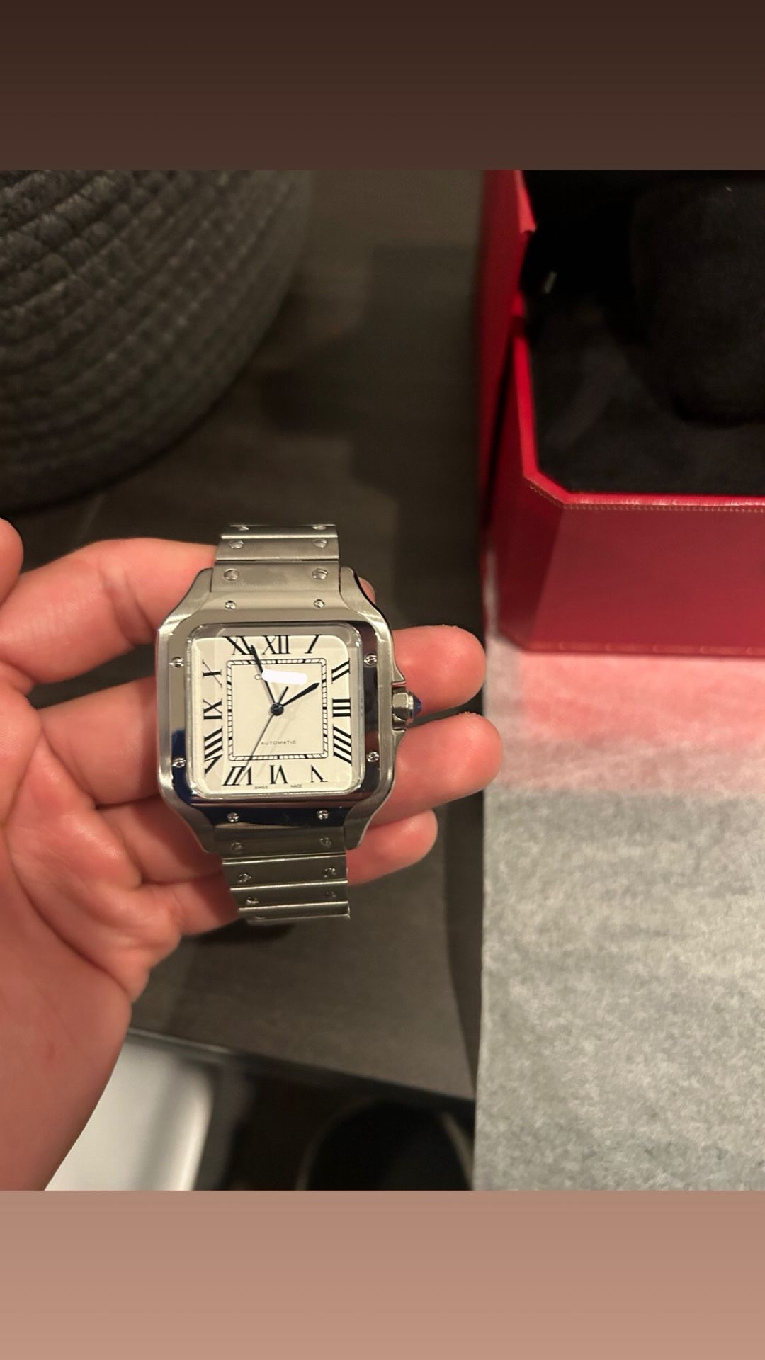 Luxury Automatic Stainless Steel Watch