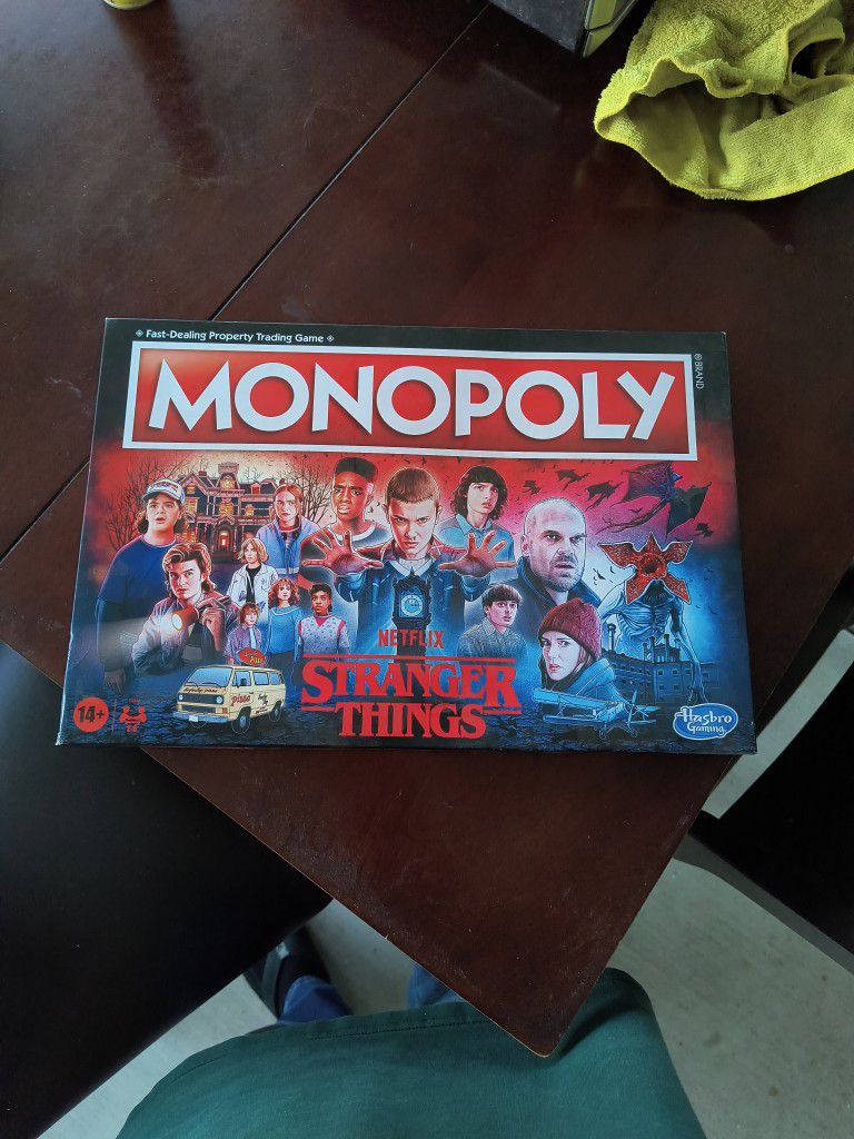 Monopoly Netflix Stranger Things Edition Board Game