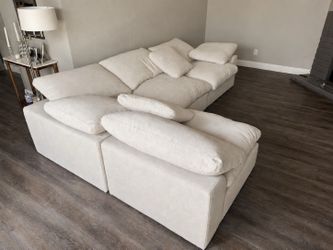 sectional couch (cloud couch)