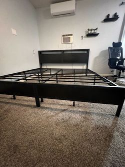King size bed frame