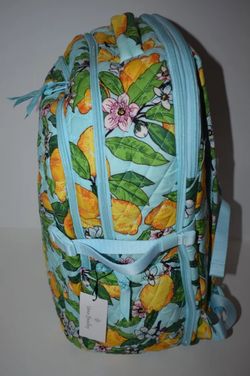 Vera Bradley Tropical Essential Compact mini backpack (12.5 X 9.5) Vera Bradley Essential Backpack Tropical Fish Antilles  main image 2