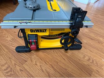 Dewalt table saw used one time