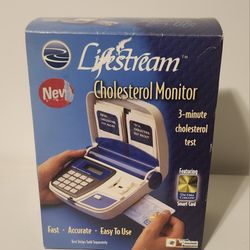 Lifestream Cholesterol Home Monitor Used Untested