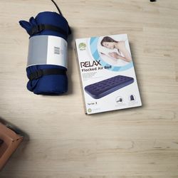 Brand New Air Mattress And Blanket 