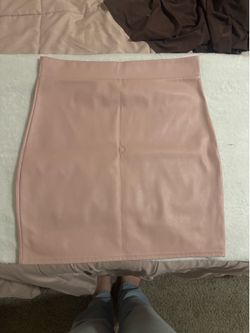 Pink skirt
