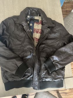 Xl Men’s Wilson Leather Jacket 
