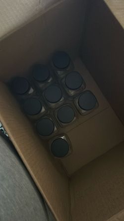 Glass jars