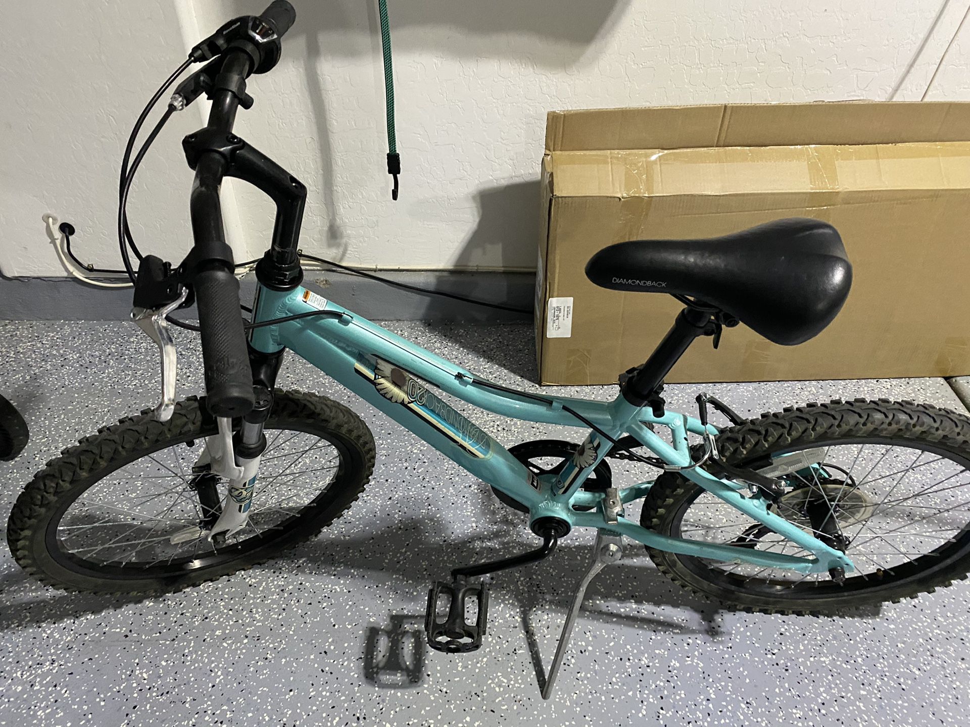 Girls 20” Diamondback bike. Purchased from REI.