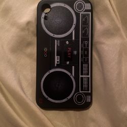 iPhone XR Retro Boom Box Case