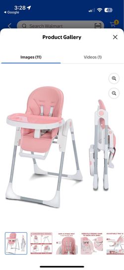 High Chair for Babies & Toddlers, Foldable Highchair