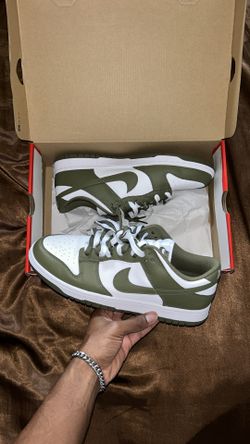 Size 10.5 - Nike Dunk “Medium Olive”