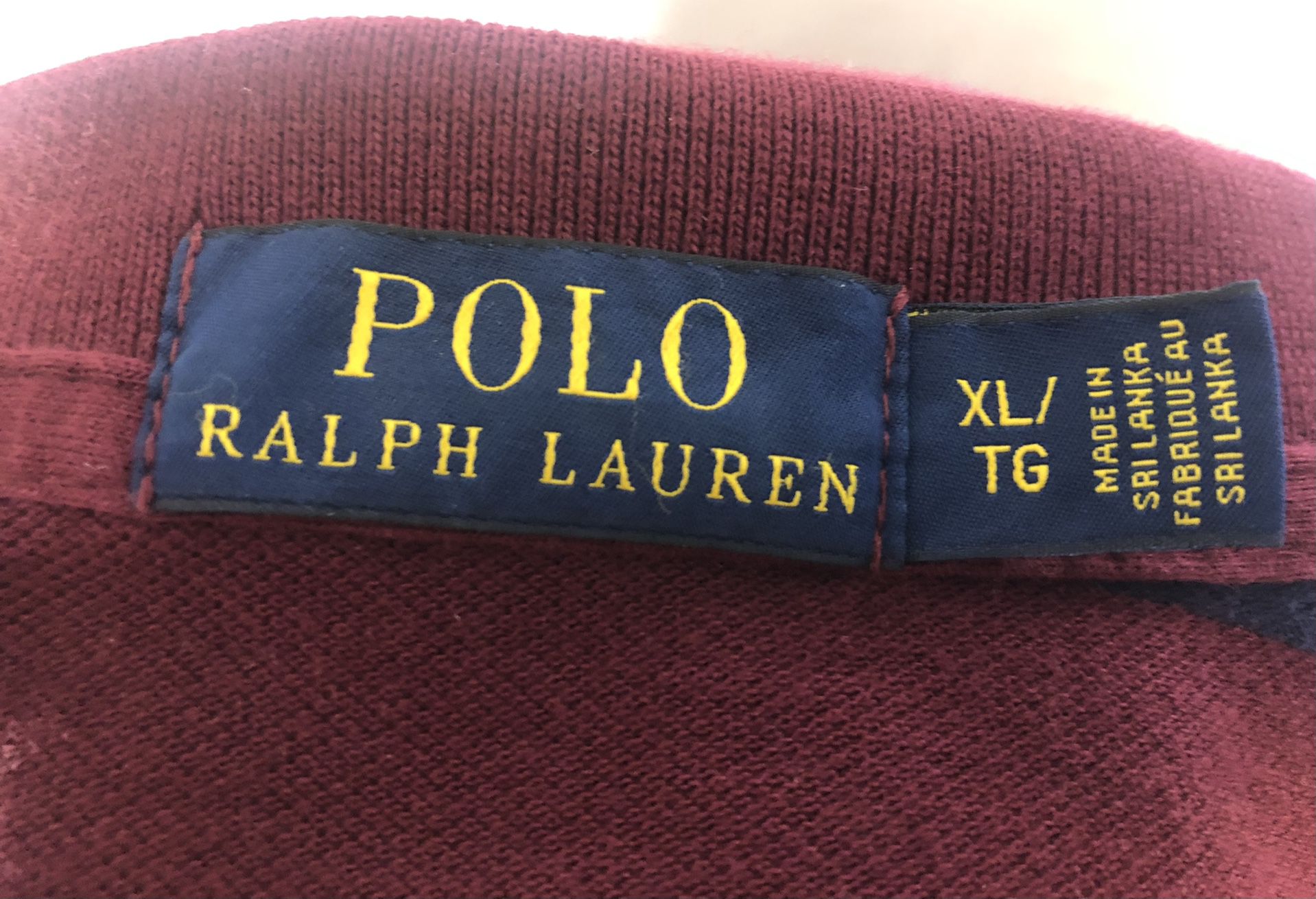 Polo Ralph Lauren Men’s Striped XL Polo Shirt Pony 