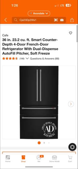 GE Cafe Fridge Counter Depth 