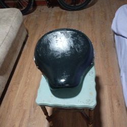 Black Harley Bike Seat
