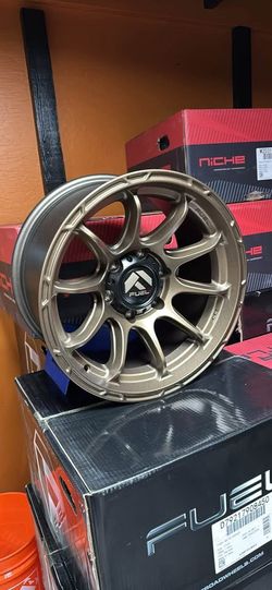 Fuel D792 Matte Bronze 17x9 6x139.7 +1 Wheels Tires Tacoma 4Runner FJcruiser GX460 GX470 Silverado