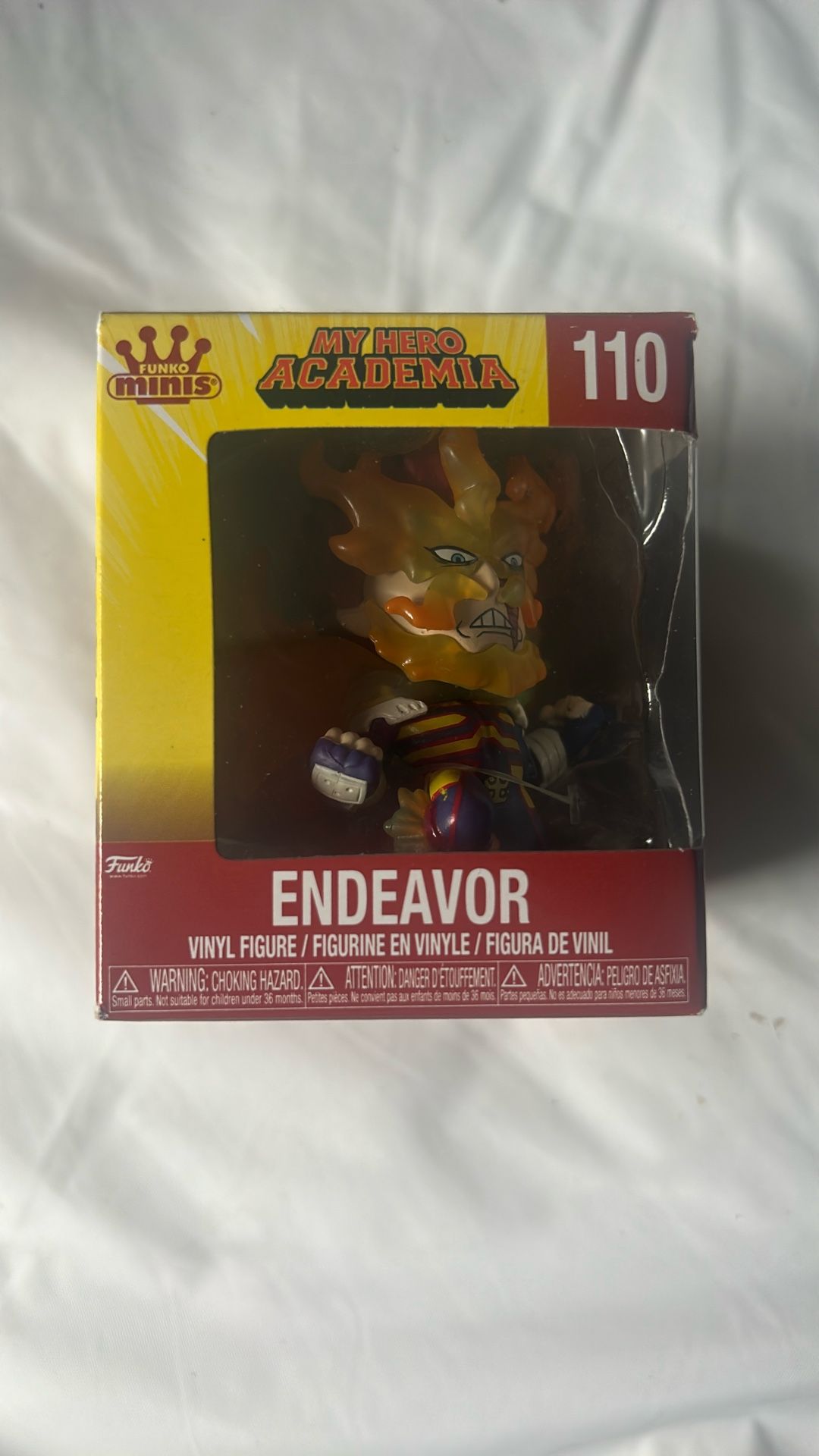 My Hero Academia Endeavor Vinyl Figure #110.