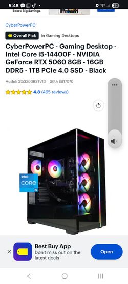  CyberPowerPC  GMA7300WST Brand NEW Game Master SERIES PC