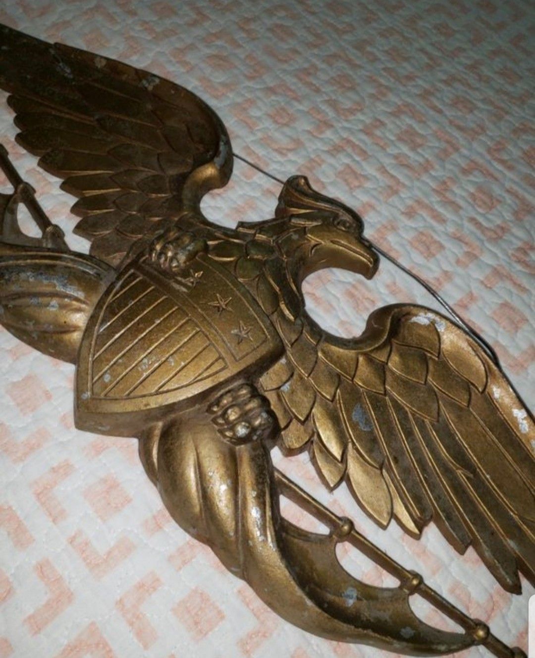 1966 AMERICAN EAGLE CAST ALUMINUM 23 INCHES LONG PRICE IS EXTREMELY FIRM