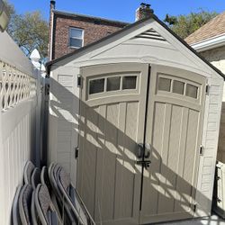 7 X 7 Suncast shed