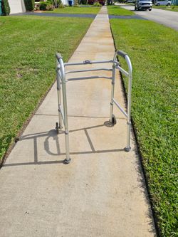 Walker with wheels
