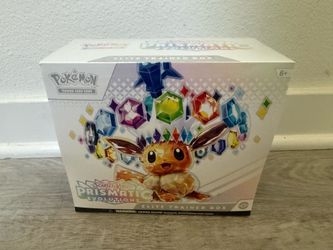 Pokemon TCG Prismatic Evolutions ETB Elite Trainer Box New Factory Sealed