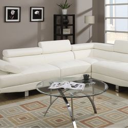 White Sectional Brand New 