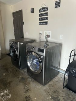 LG - Washer/Dryer (available on 5/30).