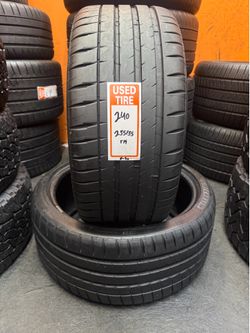 235/35R19 Michelin Pilot Sport 4s High Tread Full Pair of 2 Tires