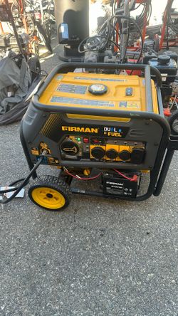 Fireman Dual Fuel Generator Tested No Issues