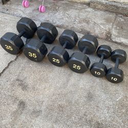 Hex Dumbbell Set 