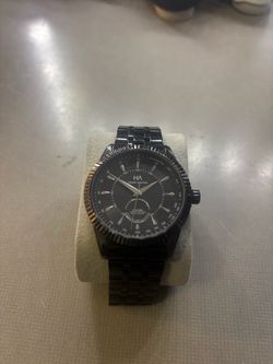 Henry Ashton Men's Black Tachymetre Watch