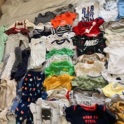 Baby Boy 6, 6-9month Clothes (5 For $10) 