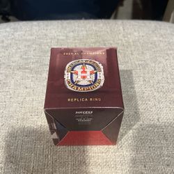 2021 AL Champions Dusty Baker Replica Ring 