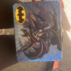 2000 Batman & Joker Tin Lunch Box