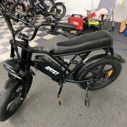 V9-G60 Electric Bike – 1500W Power • Moto Style • Big Seat • Fat Tires