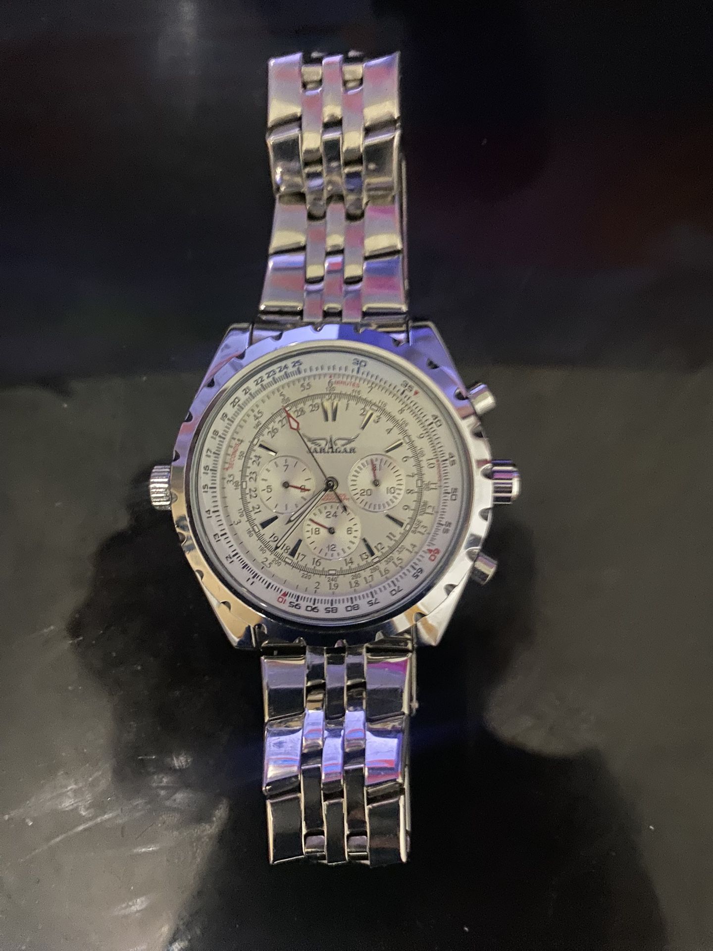 never worn fully automatic stainless steel $50