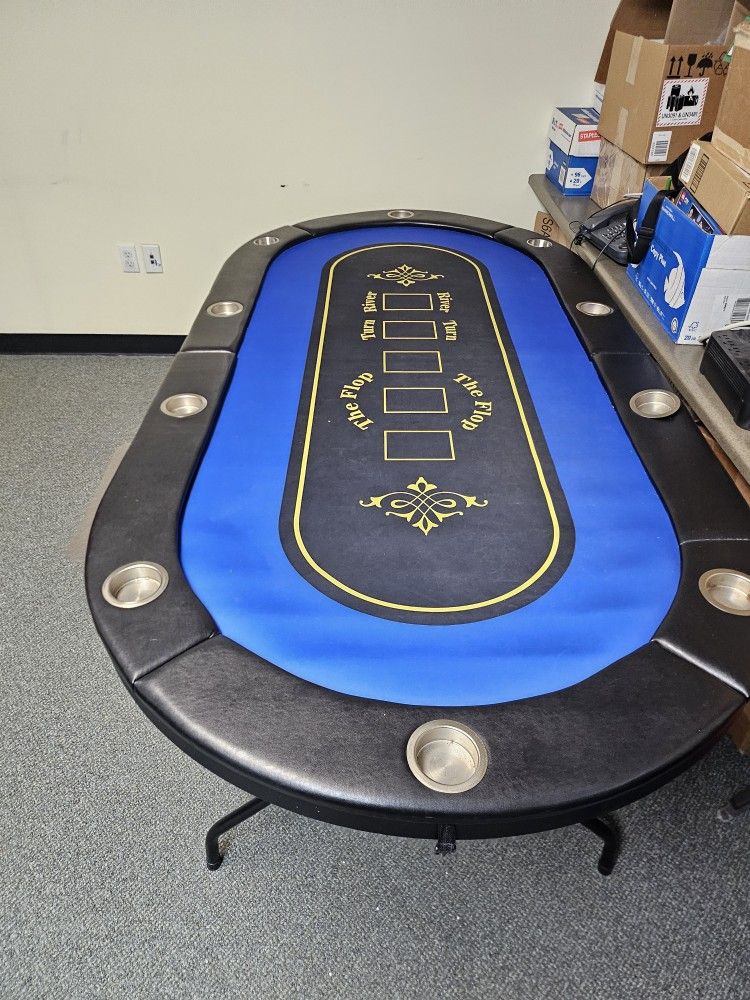 Poker Table w/ mat
