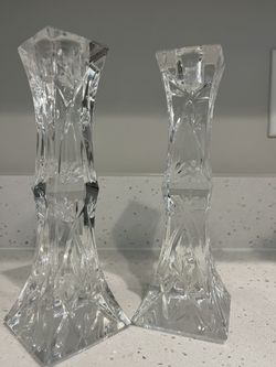 Swarsky Crystal Candle Holders
