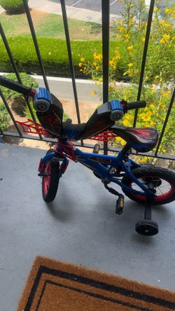 Spider-Man toddler bike