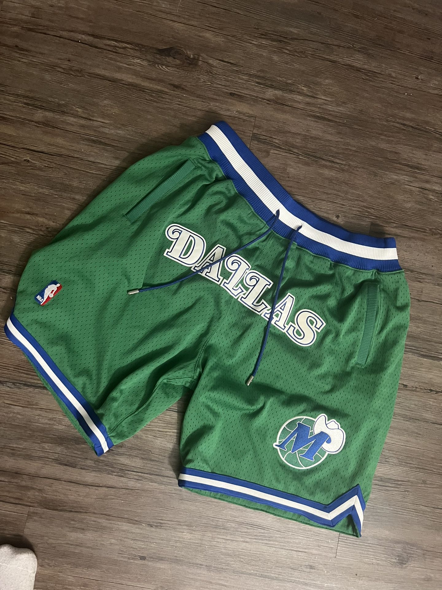 JUST DON Boston Celtics Throwback Shorts Green