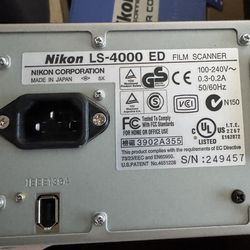 Nikon Film Scanner With Adapters // Delivery Available 