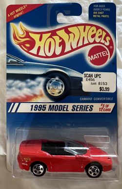 Hot Wheels “1995 Model Series” Camaro Convertible 